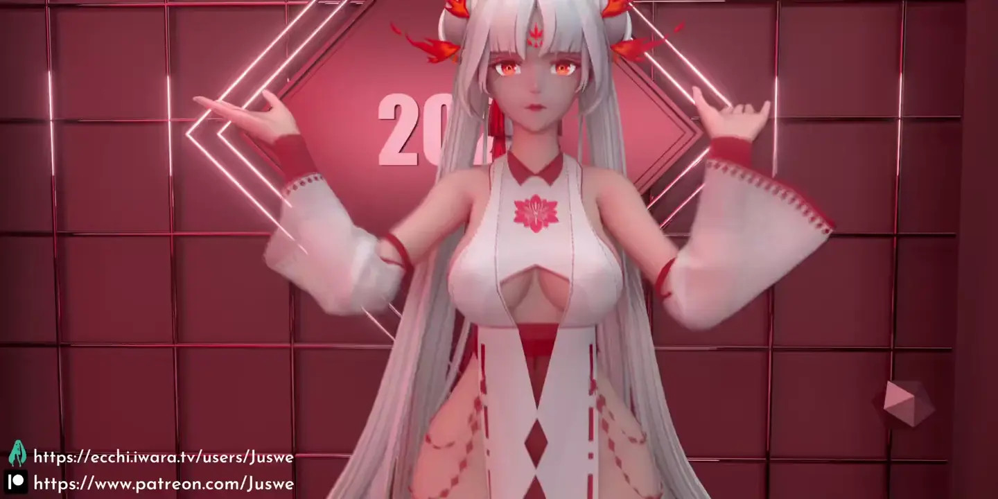[Onmyoji Arena MMD] Shiranui - Togen love song dance (R18)