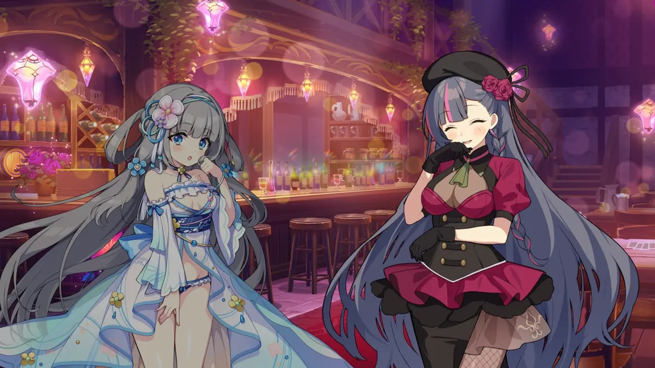 Dot Abyss - Hinagi Brothel Scene