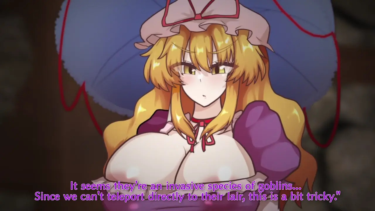 Yukari Yakumo gets Hypnotized