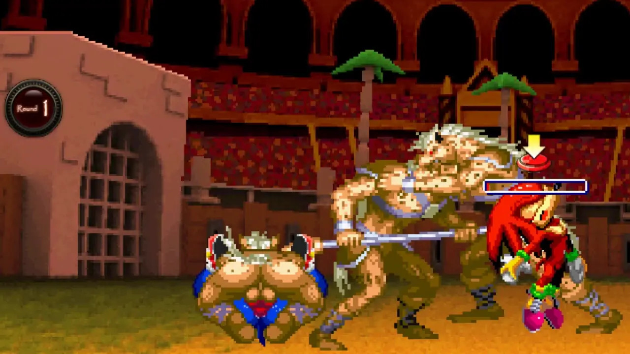 MUGEN Request#152: Gnoll Raid Fucks Sonic & Knuckles