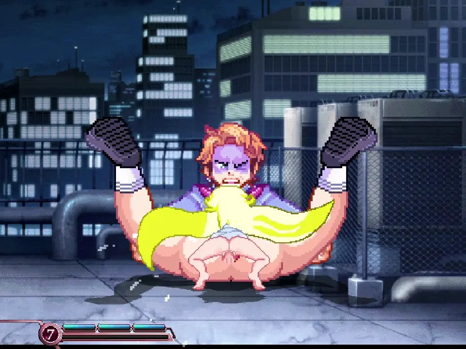 MUGEN: Angelia Avallone fucks Senpai