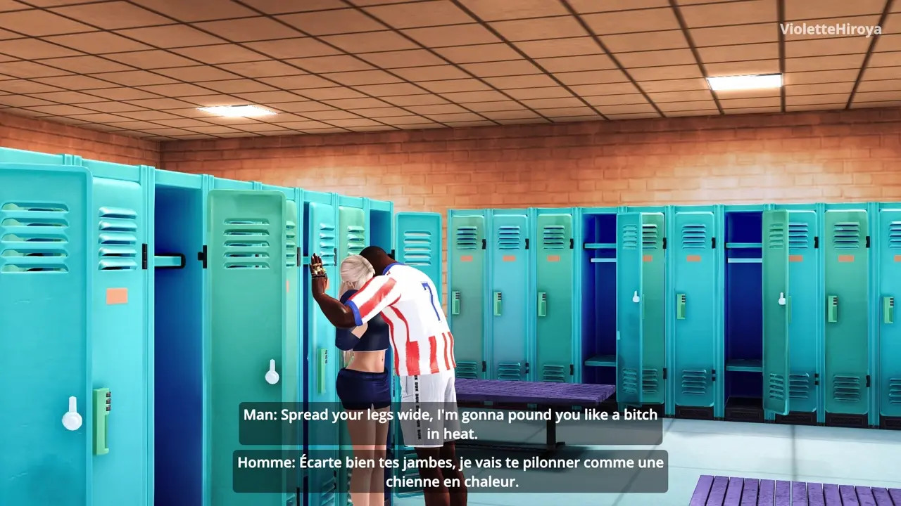 Locker Room Revenge – Big Cock and Burning Ass
