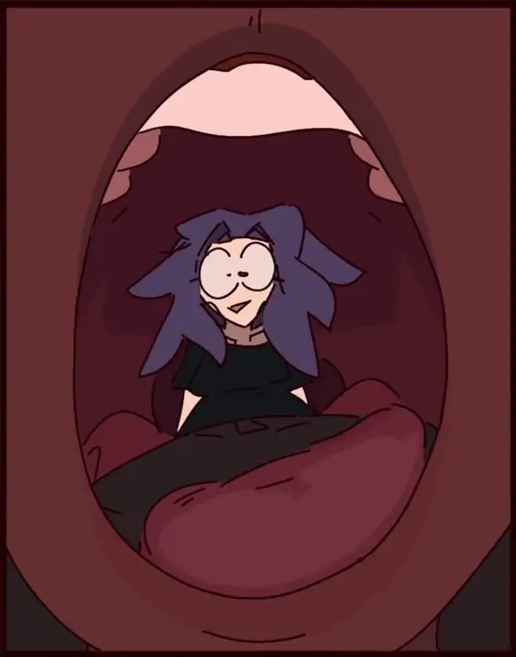Oral vore by cahnacity