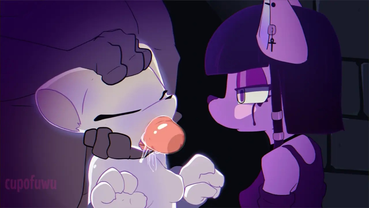 Ghost Girl but Goth Cat say go faster (Cupofuwu)