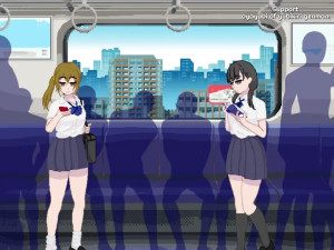 Men who push from outside the circle of yuri(Sub-ENG)oyayubi of yubikiri genman