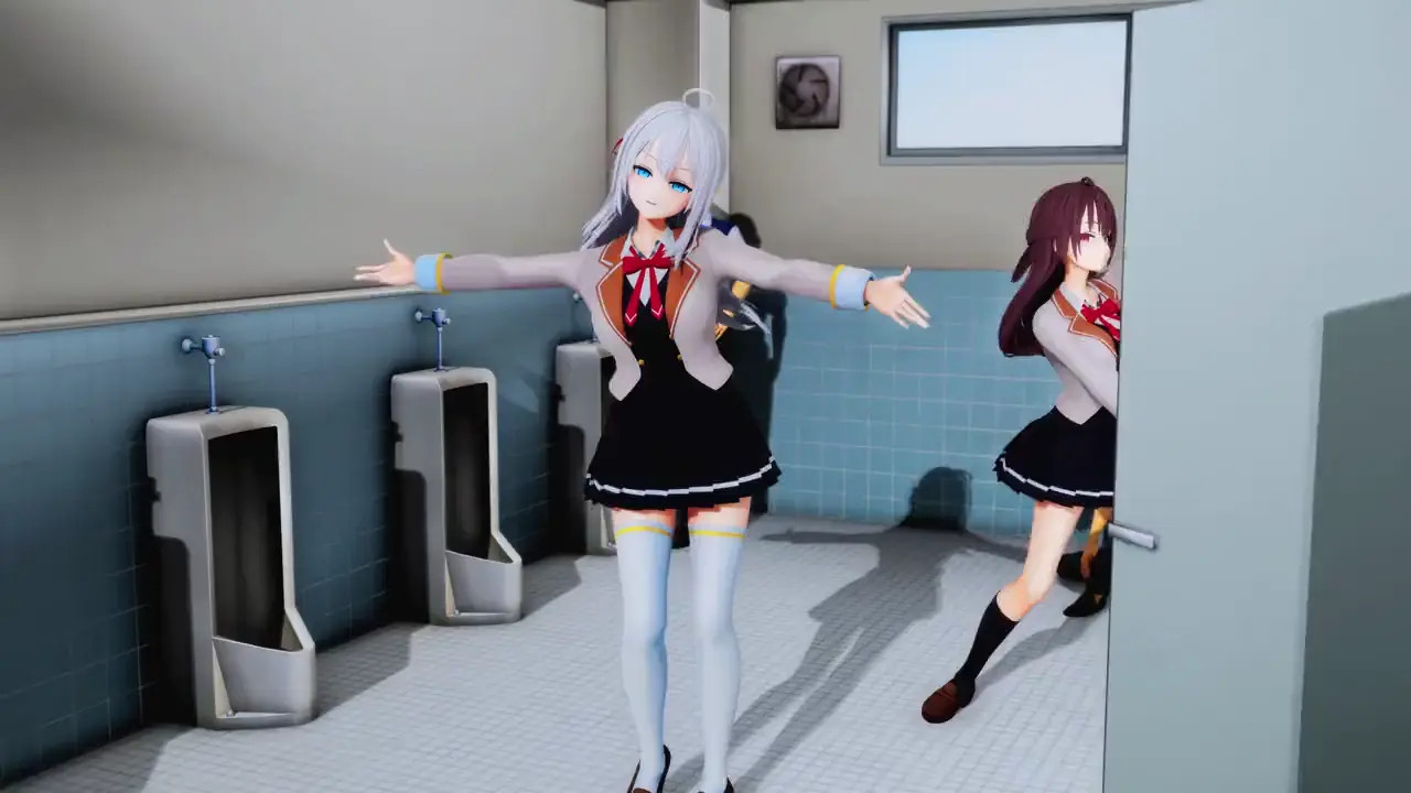 【MMD】Bubblin Yuki & Alya 4K