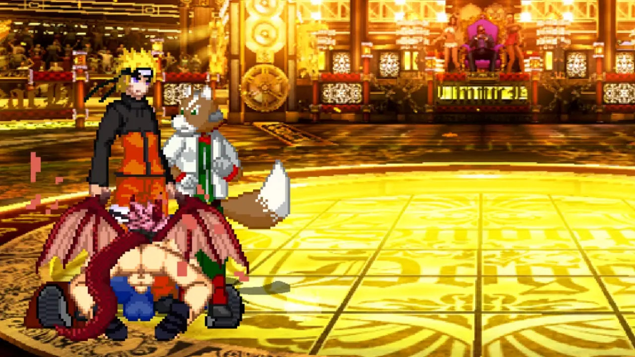 MUGEN#60: Naruto Uzumaki & Natsu Dragneel Fucks Fox McCloud & Falco Lombardi