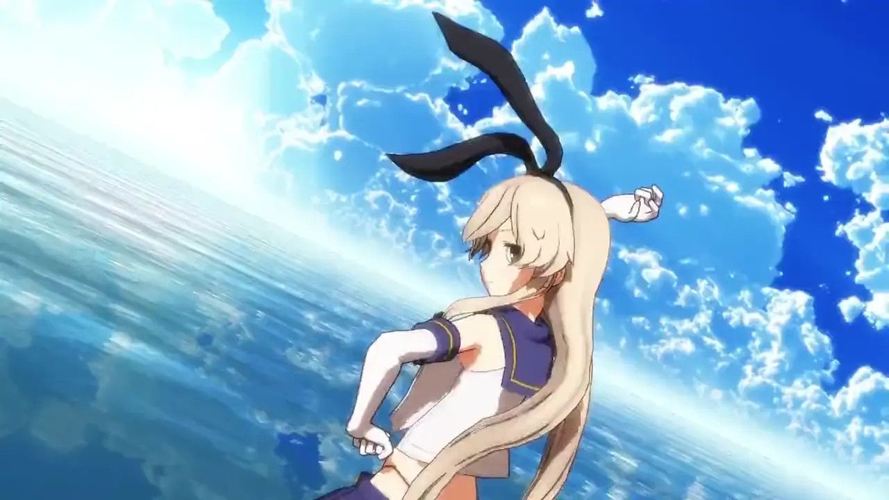 Shimakaze - Deep Blue Town [MMD] Segall