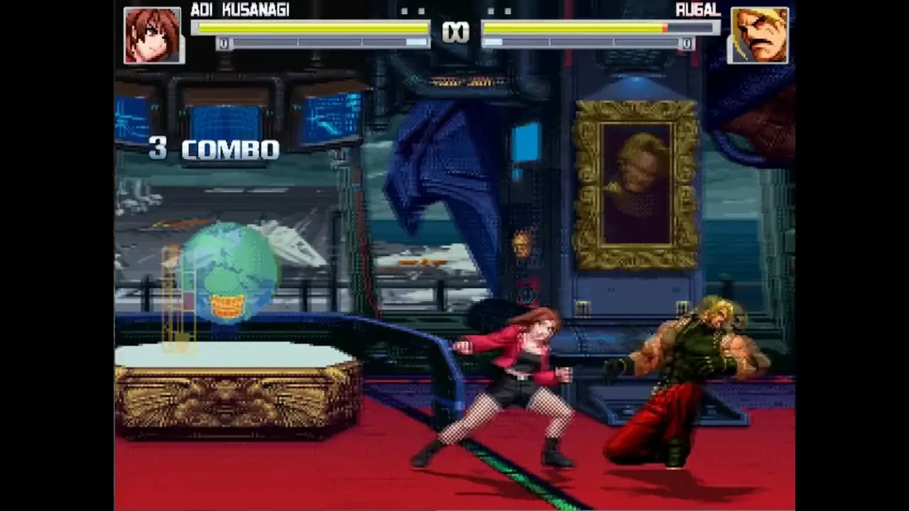 [MUGEN]Aoi Kusanagi VS Rugal Bernstein