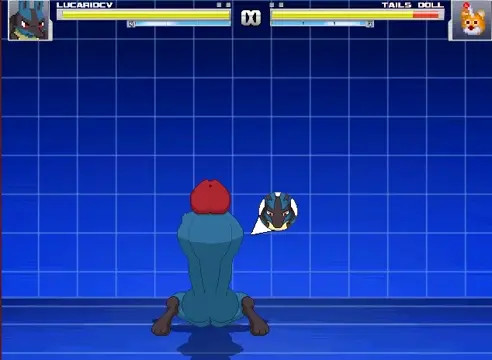 Mugen: Lucario cock vore Tails Doll