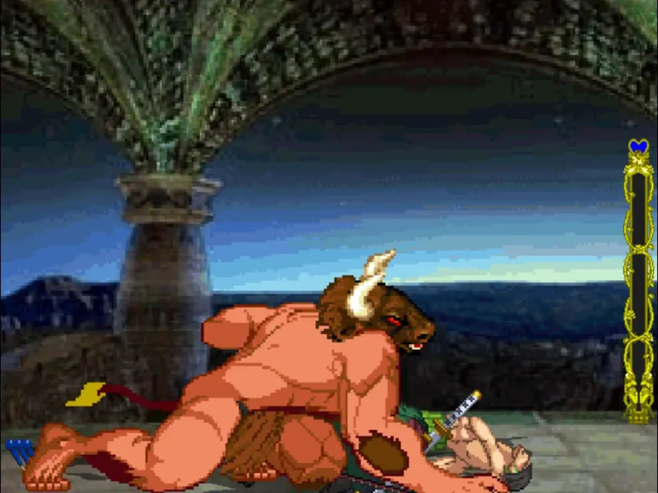 MUGEN Request#164: Minotaur Fucks Zoro
