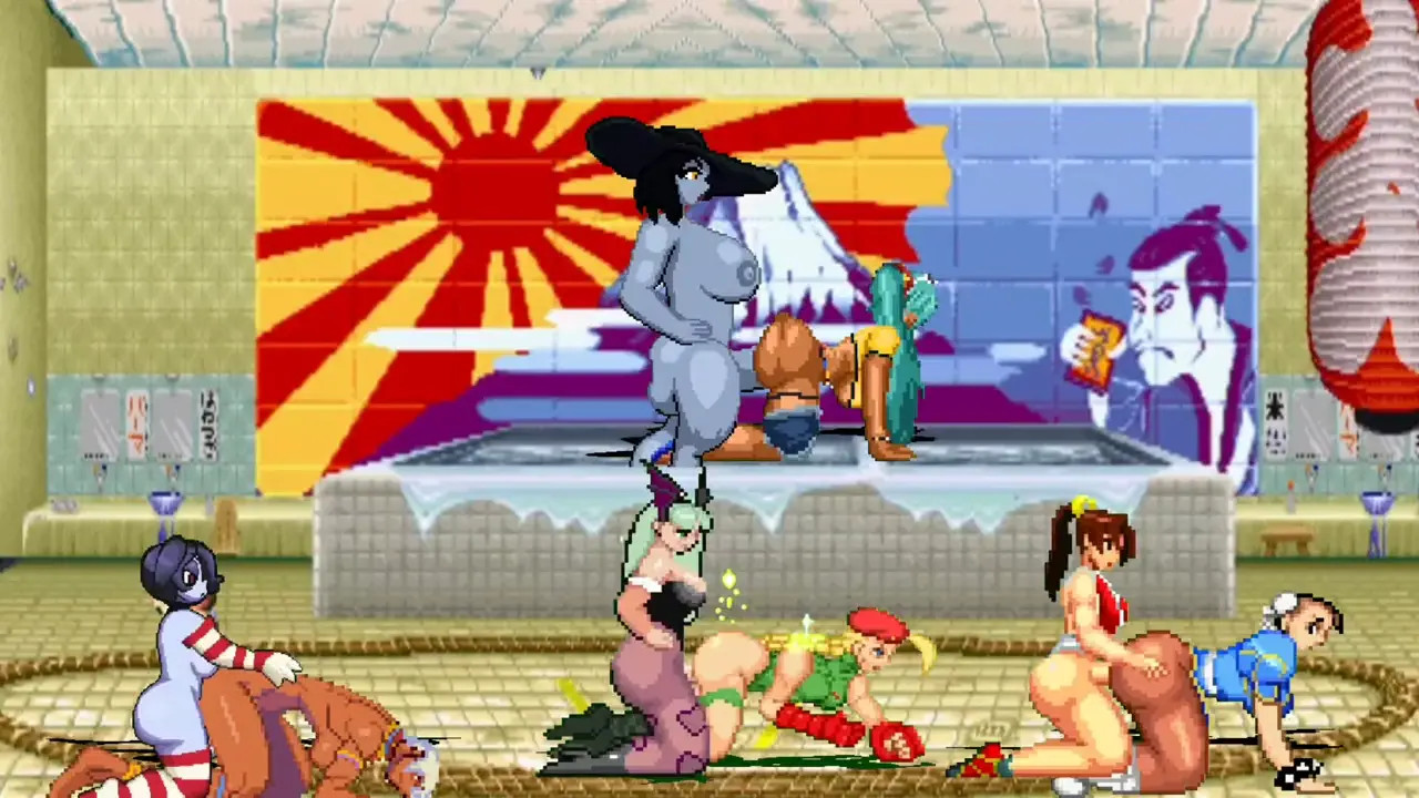 a truly massive orgy...