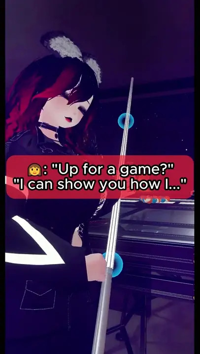 This pole or her pole?