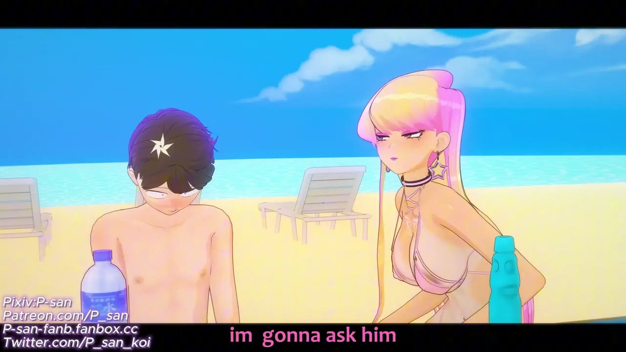 Komi-san NTR/NTS Cuckold Gyaru version
