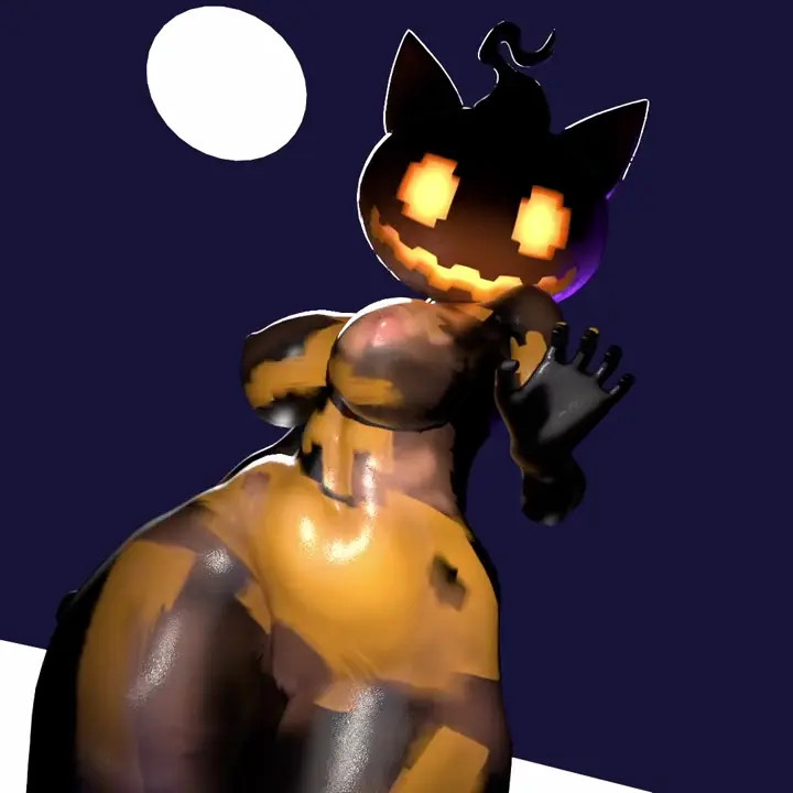 Spice Pumpkin walk cycle