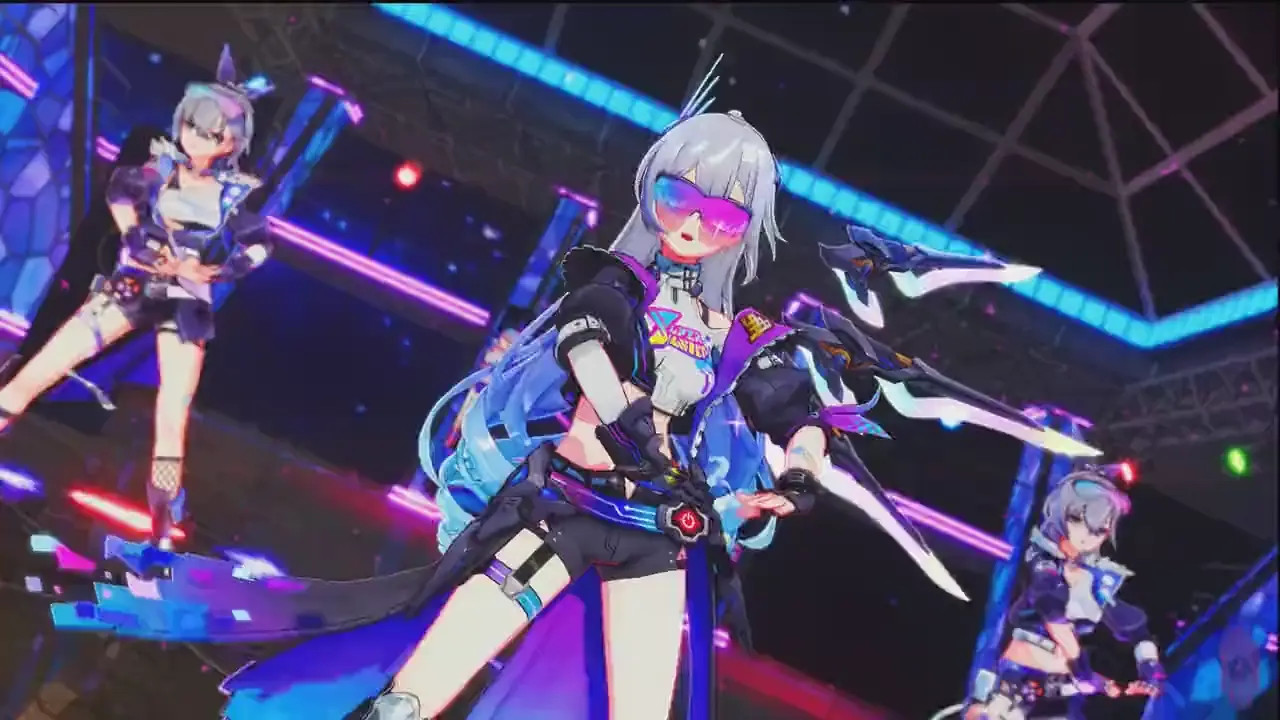 [MMD R-18] Girls - Silver Wolf lv 999