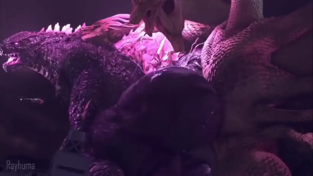 Godzilla x Ghidorah by Rayhuma [Sound Edit]