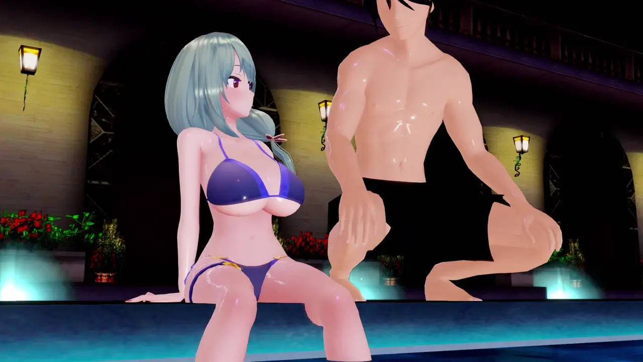 Hitoyo-chan is always being hit on: Pool Episode 2