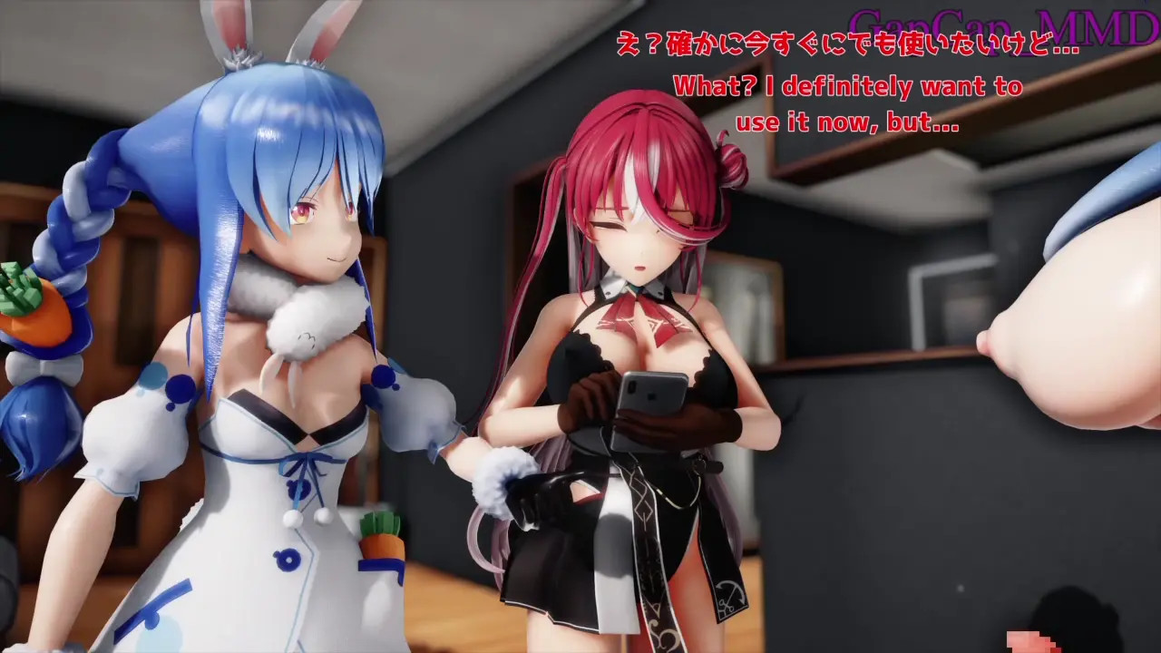 Captain Mar○ne toys with Pek○ra-Mommy / マ○ン船長がぺ○らマミーをいじり倒すようです