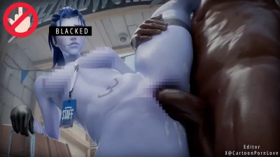 Start Stop fap game! Widowmaker JOI - Censored