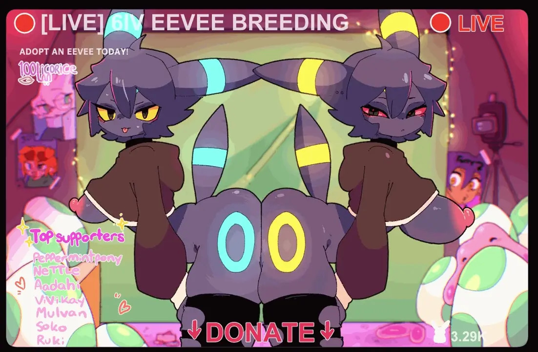 Umbreon Breeding『100Licorice』
