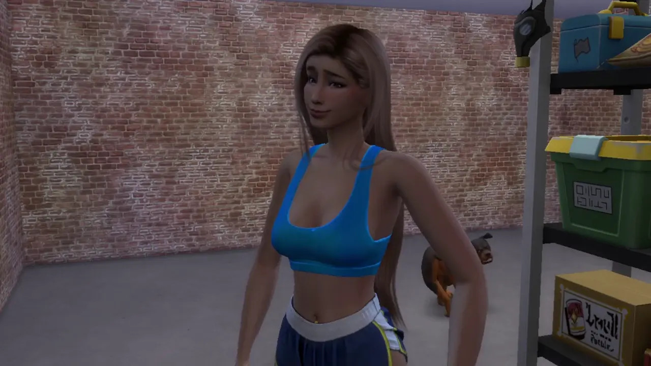 Canine Desires : ( quicky ) Chrissy urban explorer pt.2