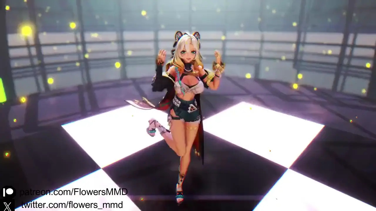 [Genshin MMD] (Xilonen) LAYSHA - Party Tonight dance (R18)