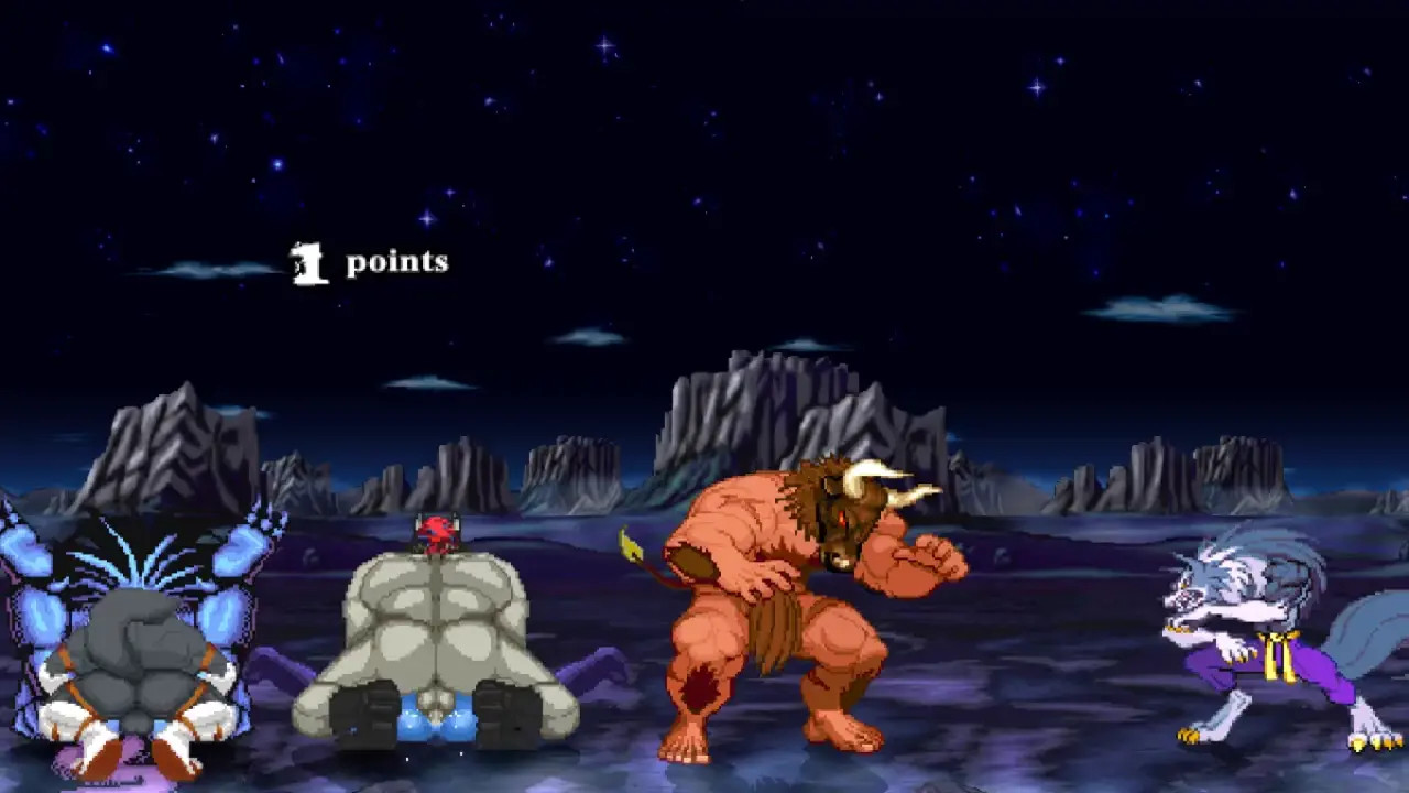 MUGEN Request#173: Gundog, Othello, & Talbain Fucks BlackHeart, Skeletor, & Minotaur