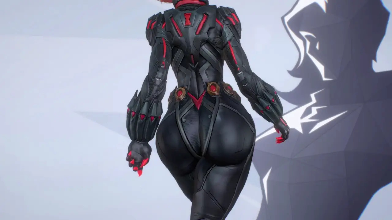 Sexy Walk Animation [Black Widow] [Downloads in Description]