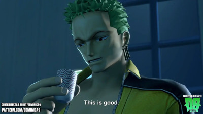 Robin Thanks Zoro by Taking his Virginity