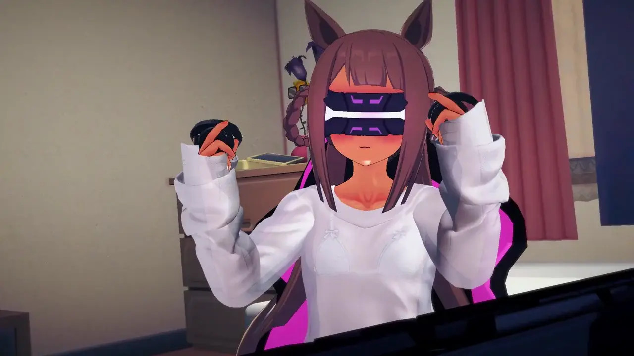 Sweep Tosho play VR game