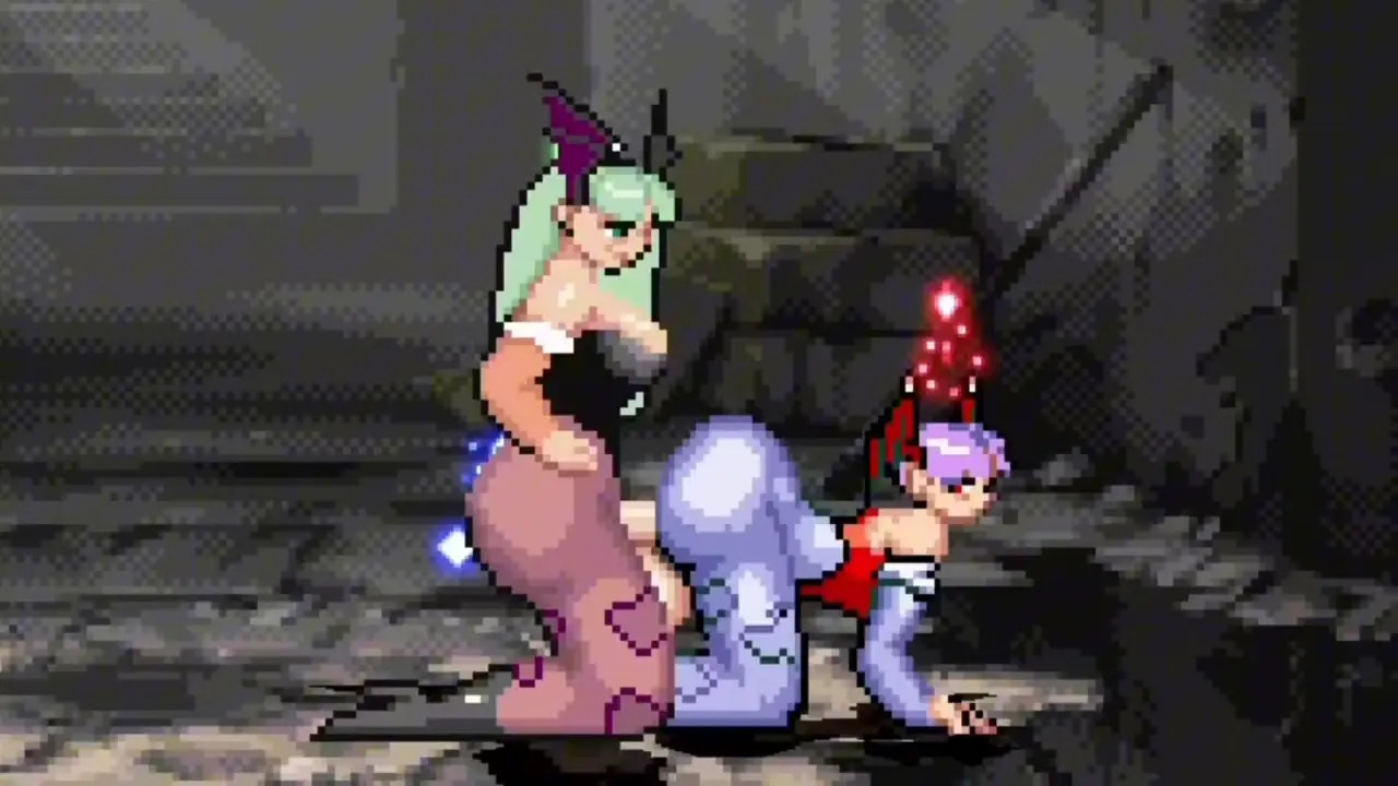Morrigan fucks Lilith (with dialogue)