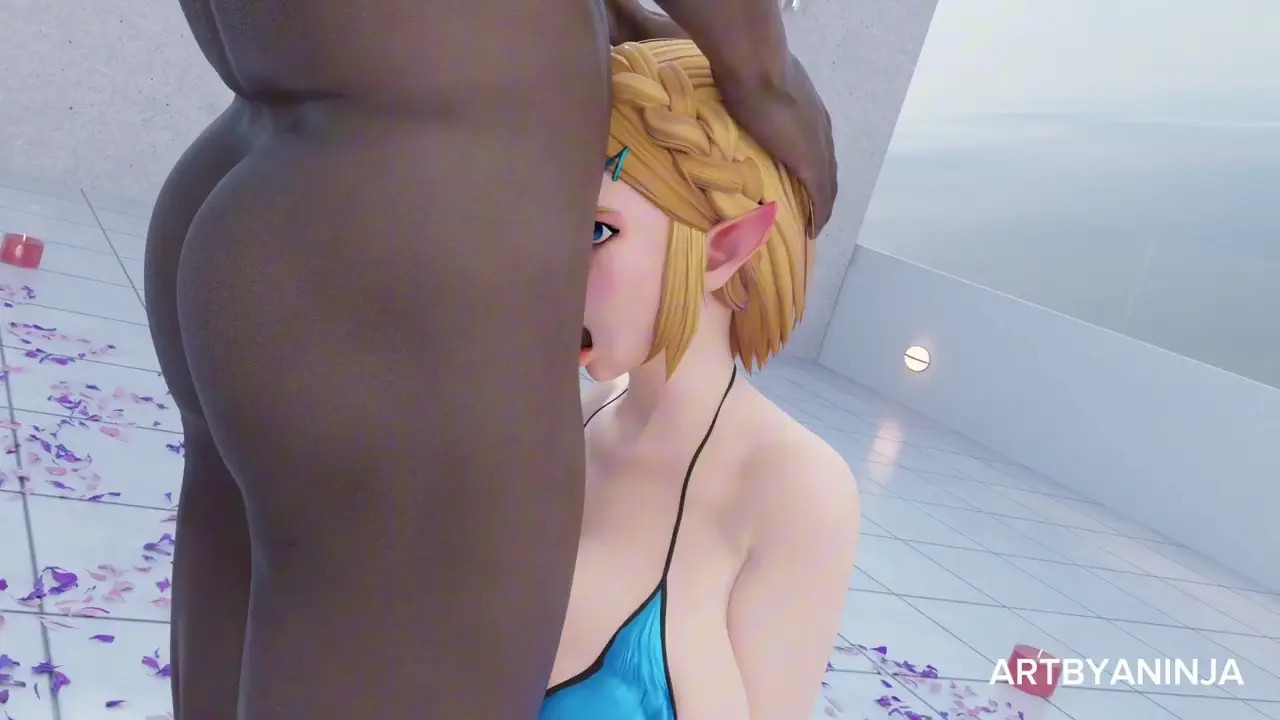 Princess Zelda loves to suck