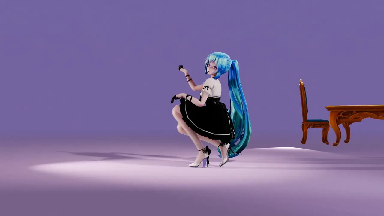 254.Miniskirt - Miku【SexDance】