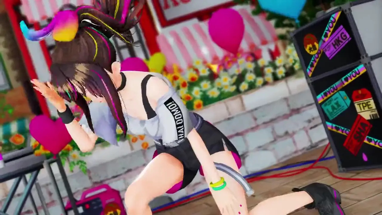 #340(G) KizunaAI Vibrator Assault&Restrained Gentleman Hand.