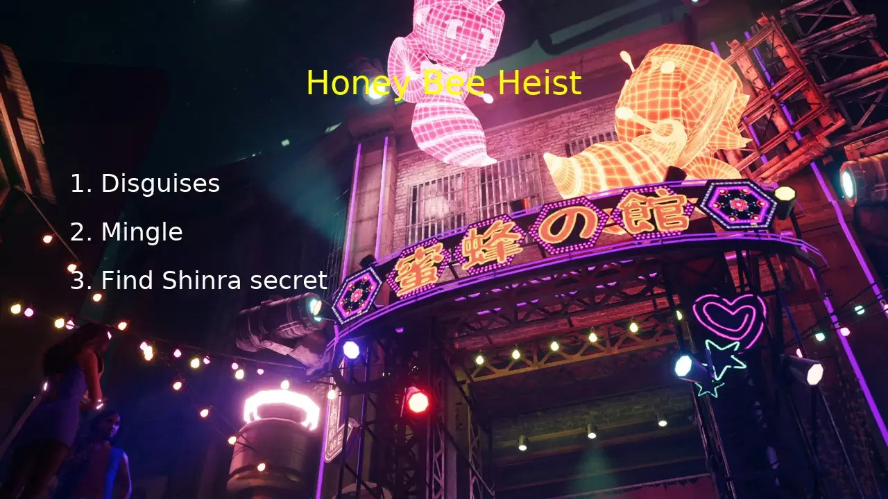 FF7 short story 5 - Honey Bee Heist