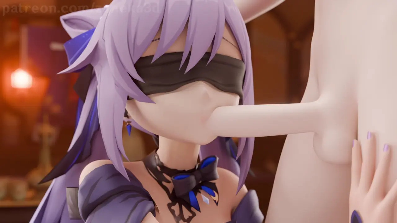 Keqing Blindfold Taste Test [Zaneka3D]