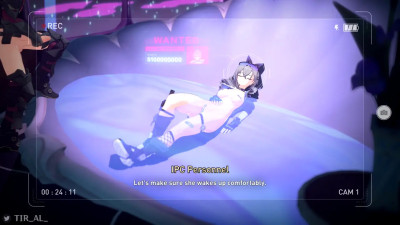 Silver Wolf waking up to a Surprise