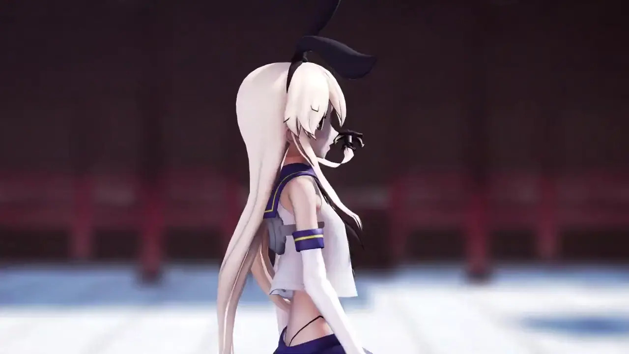 Shimakaze - Uchoten Vivace [MMD] MuR18