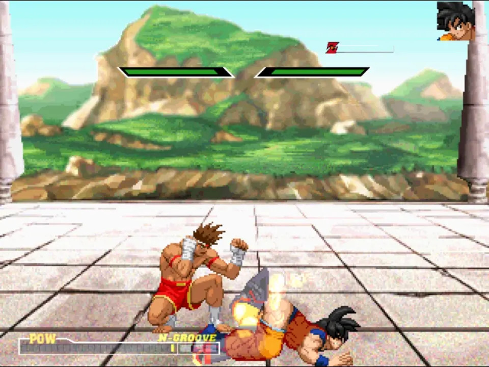 MUGEN Request#188: Kim Dong Hwan & Joe Higashi Fucks Son Goku