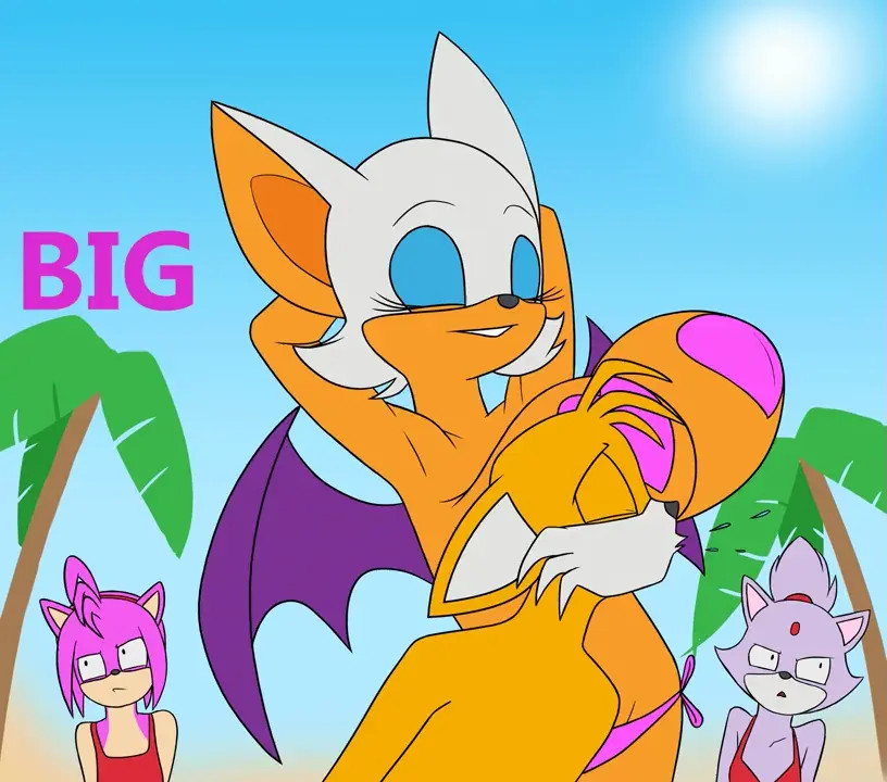 Rouge Breast Slap Tails