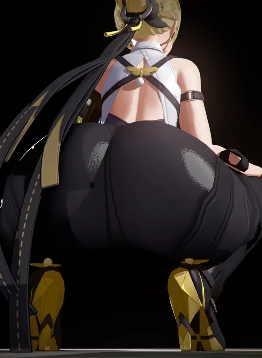 Evelyn Shaking Ass (Clothed) [BastardEr0]