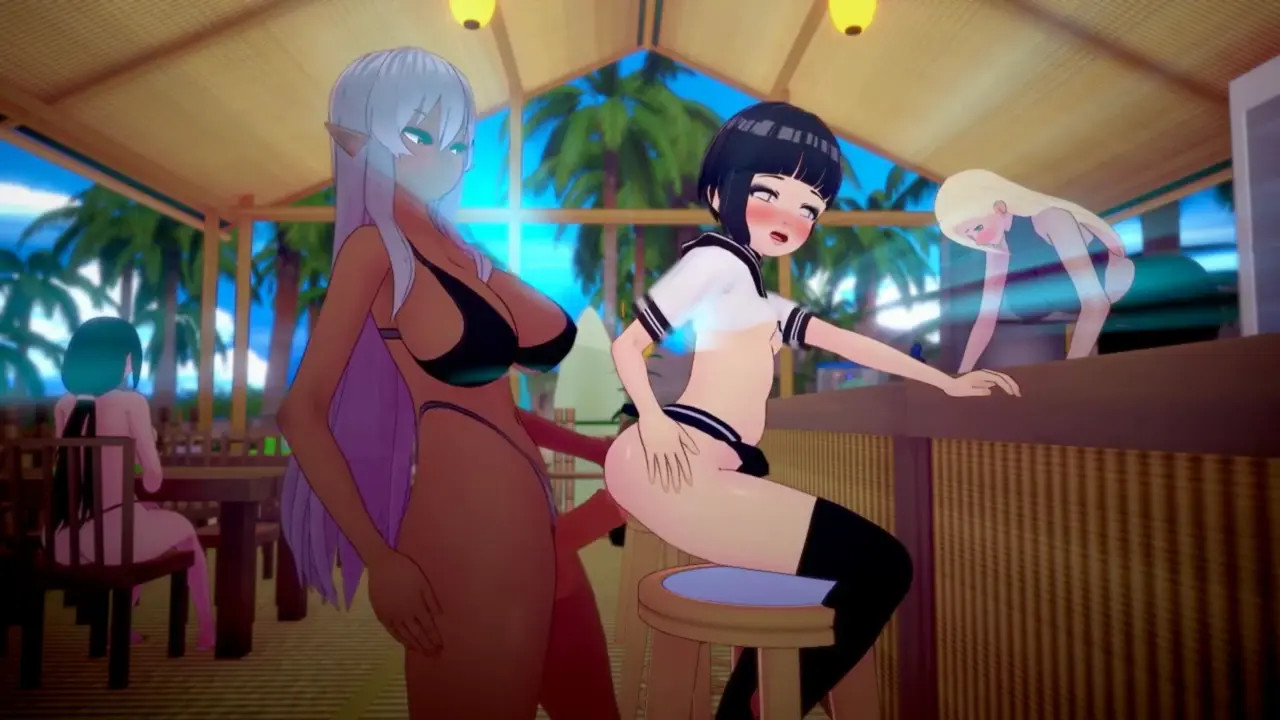 Hinata Beach Bar Sex [Ver 2] [Bjfan]
