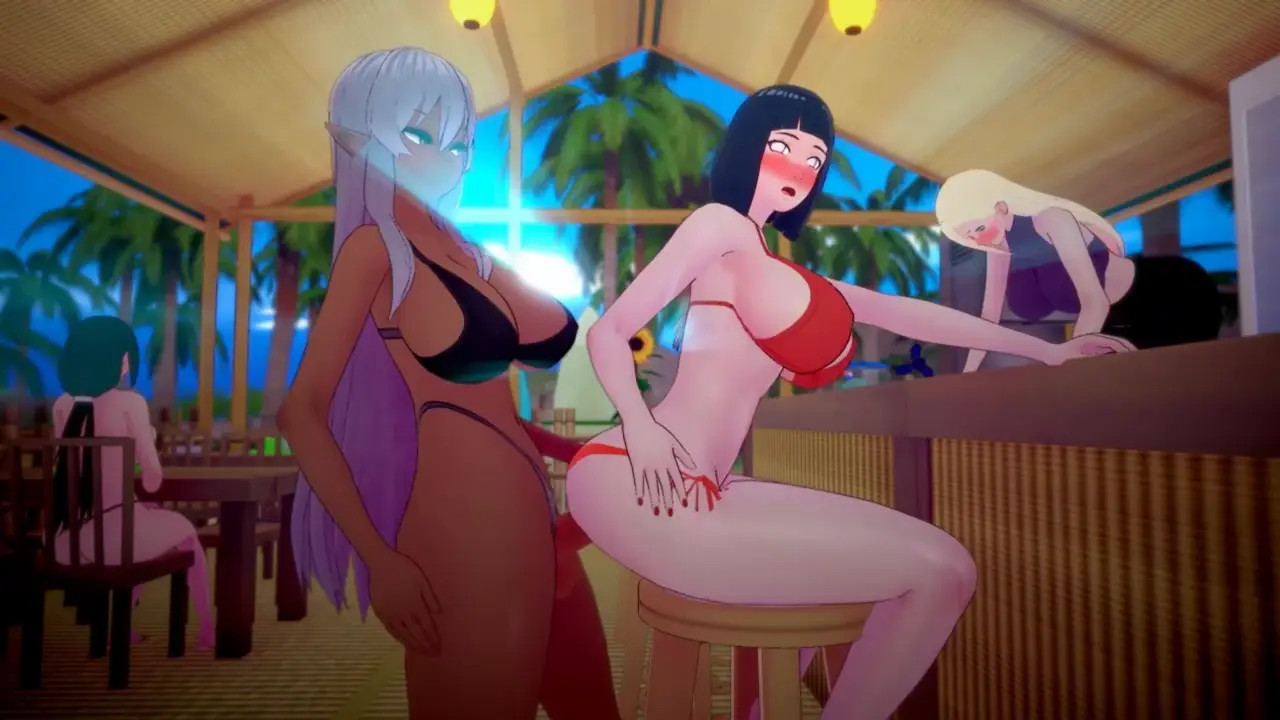 Hinata Beach Bar Sex [Ver 1] [Bjfan]