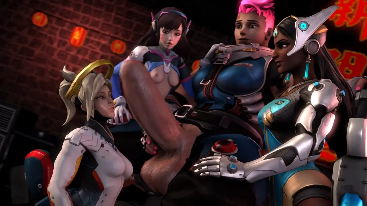 Zarya's Huge Cock