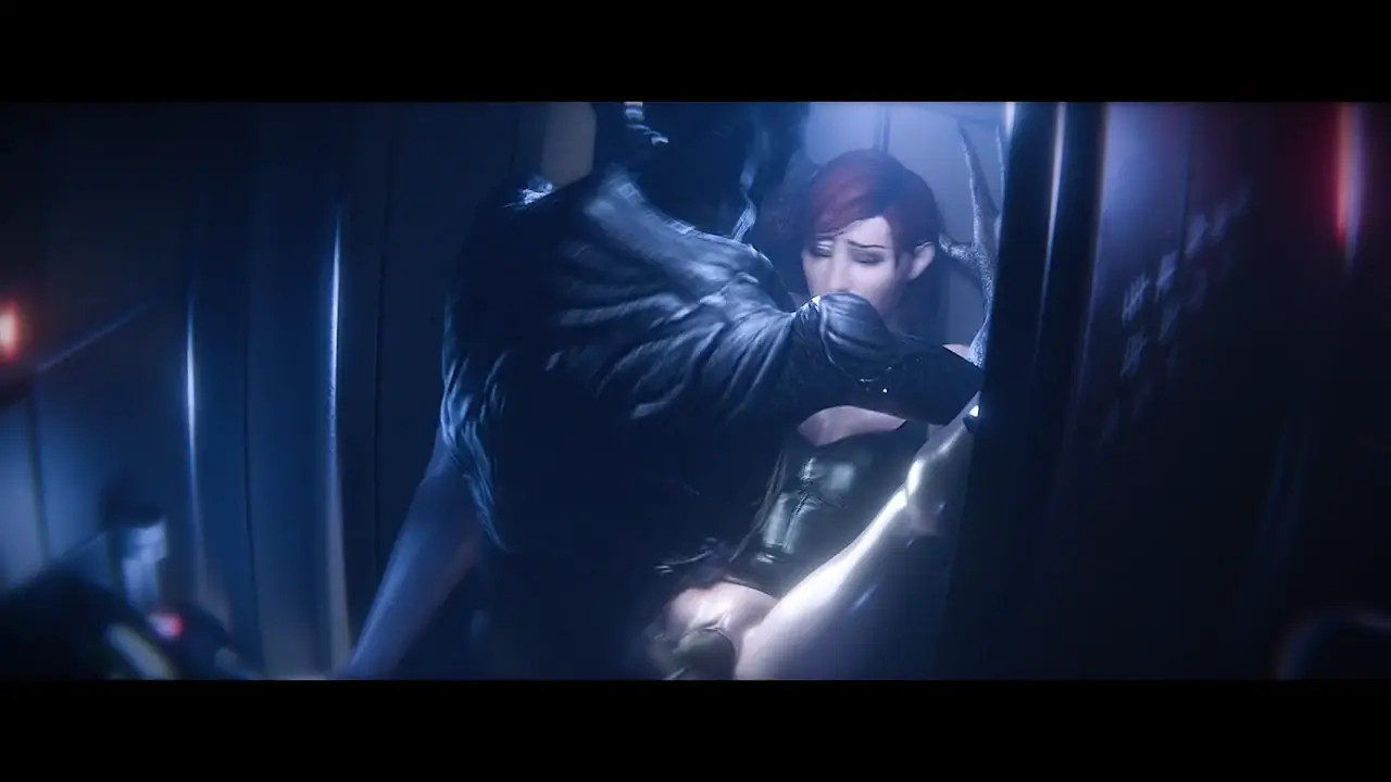 Shepard x Turian - Impregnated