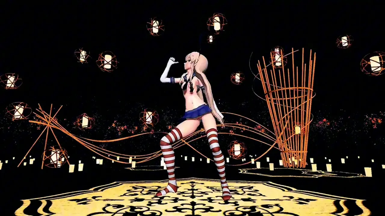 Shimakaze - Tomboy [MMD R18] GuraMMD