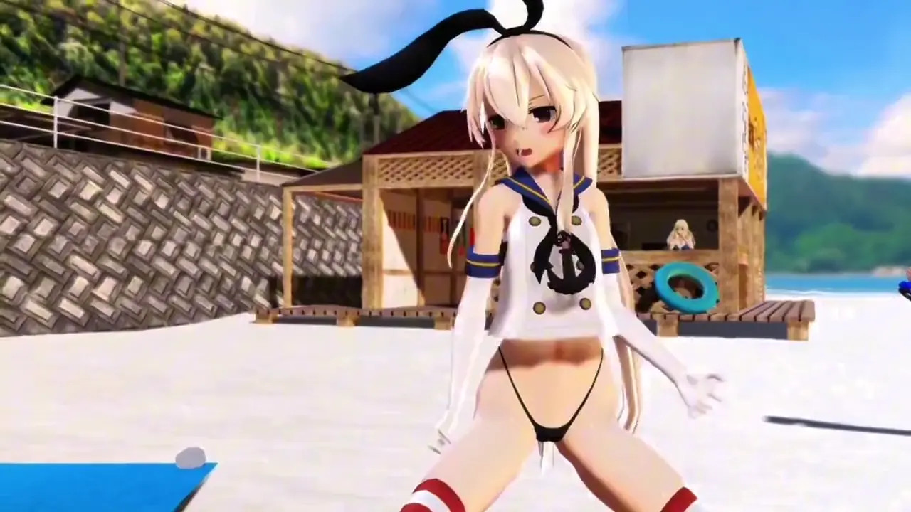 Shimakaze - Rude Boy [MMD R18] Kuro@Vov