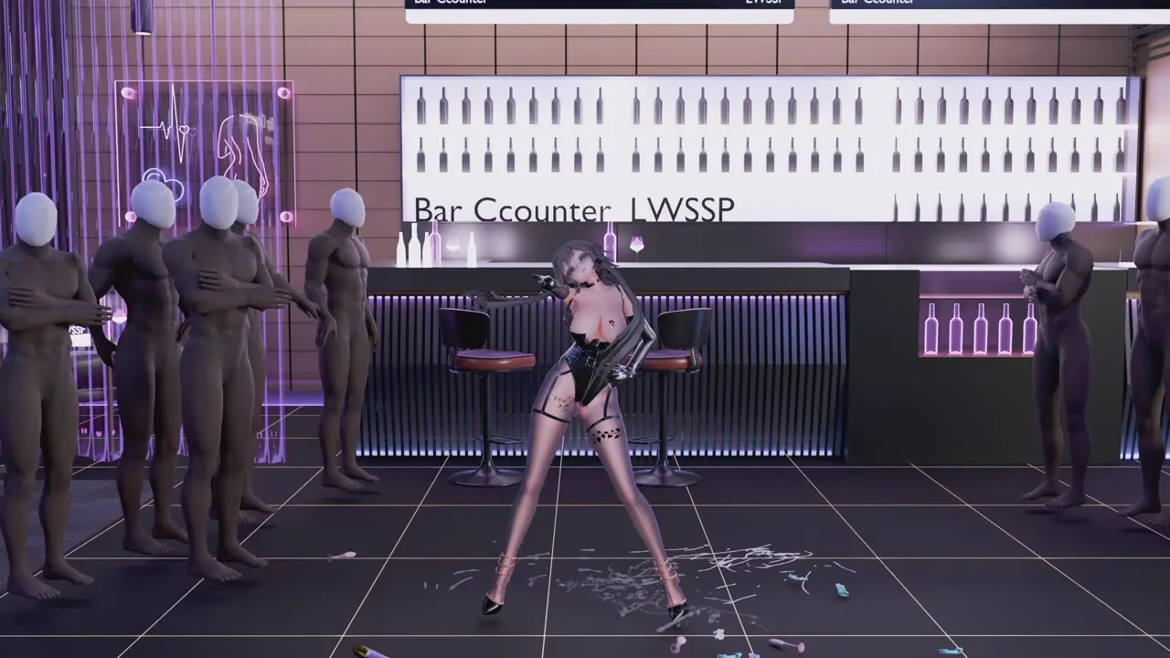 [QoS]Public Training of BBC Fetish Tianyi at Concert