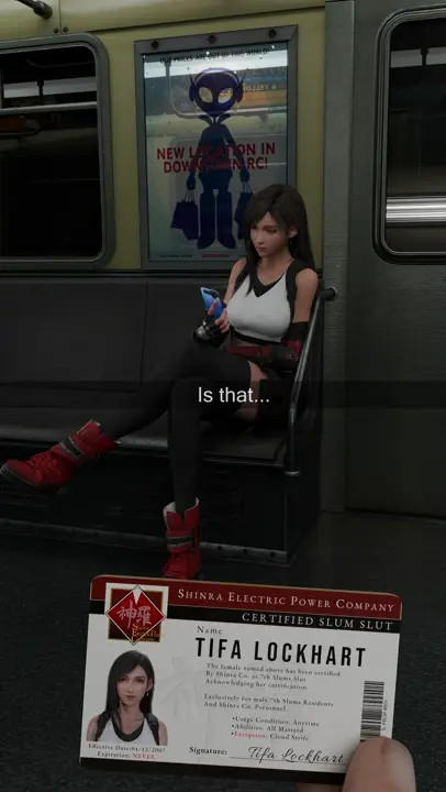 I found Tifa [HanadaIru] white